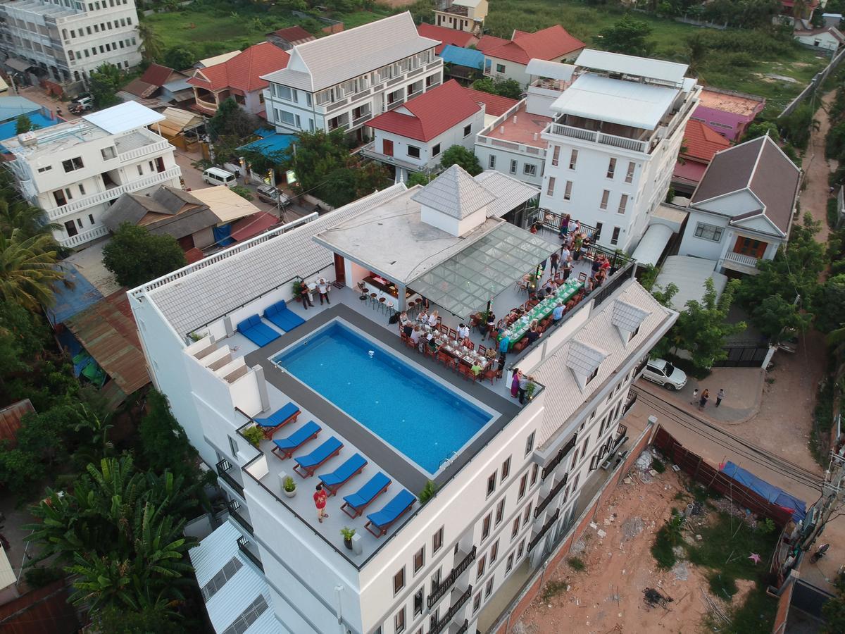 Angkor City View Hotel Siem Reap Exterior foto