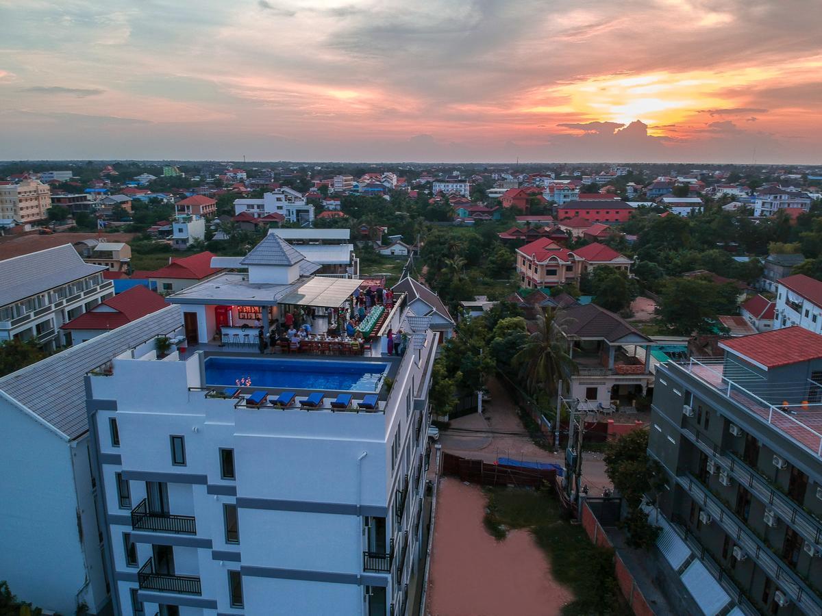 Angkor City View Hotel Siem Reap Exterior foto