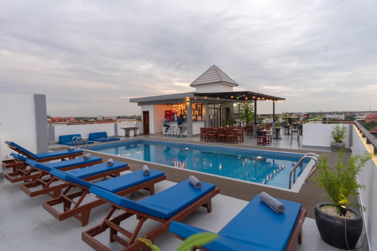 Angkor City View Hotel Siem Reap Exterior foto